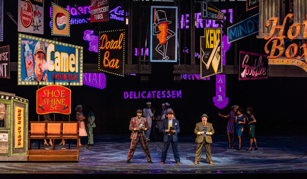 Photo Flash: First Look at Ben Davis, Kendra Kassebaum, and the Cast of the Muny's GUYS AND DOLLS Image