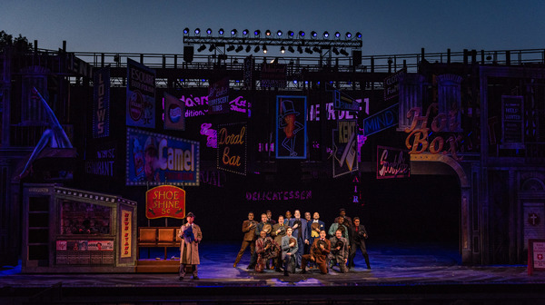 Photo Flash: First Look at Ben Davis, Kendra Kassebaum, and the Cast of the Muny's GUYS AND DOLLS Image