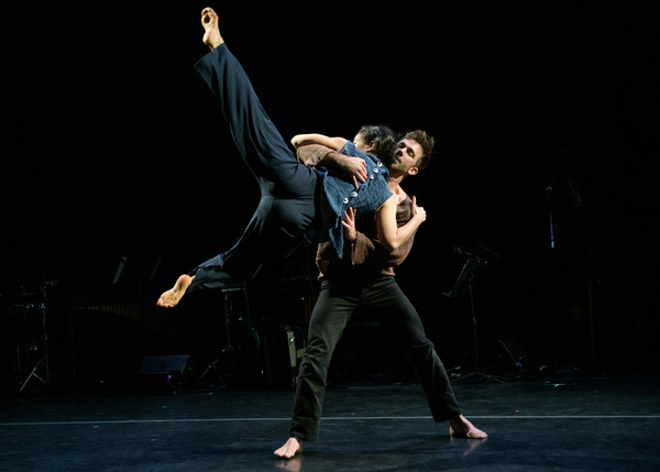 Doug Varone Dancers Jake Bone and Aya Wilson in "shelter" from "in the shelter of the Photo