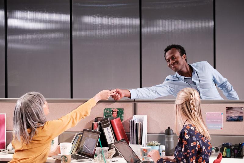 Review: The Cost Of Ambition And Arrogance Over Humanity And Compassion In The Corporate Cubicle Farm Is Considered In GLORIA Image
