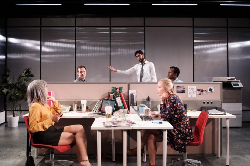 Review: The Cost Of Ambition And Arrogance Over Humanity And Compassion In The Corporate Cubicle Farm Is Considered In GLORIA Image