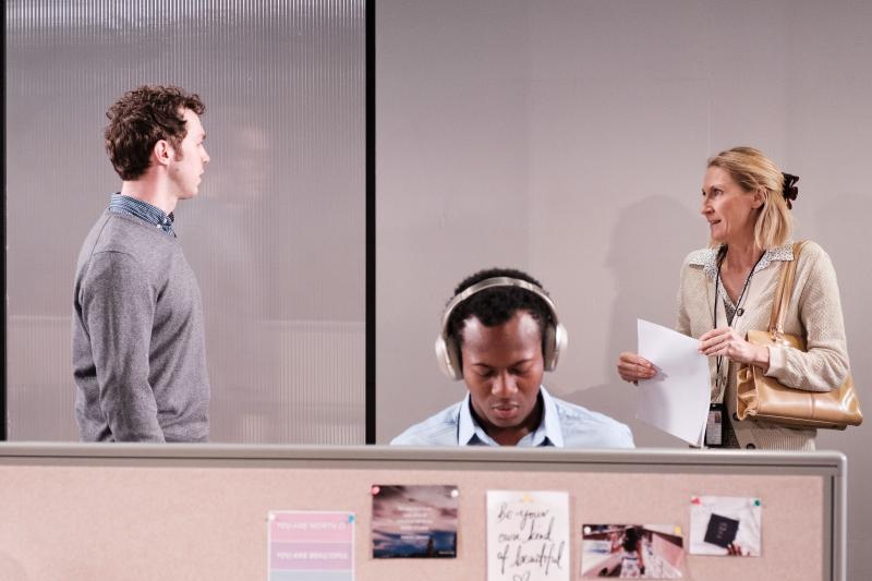 Review: The Cost Of Ambition And Arrogance Over Humanity And Compassion In The Corporate Cubicle Farm Is Considered In GLORIA Image