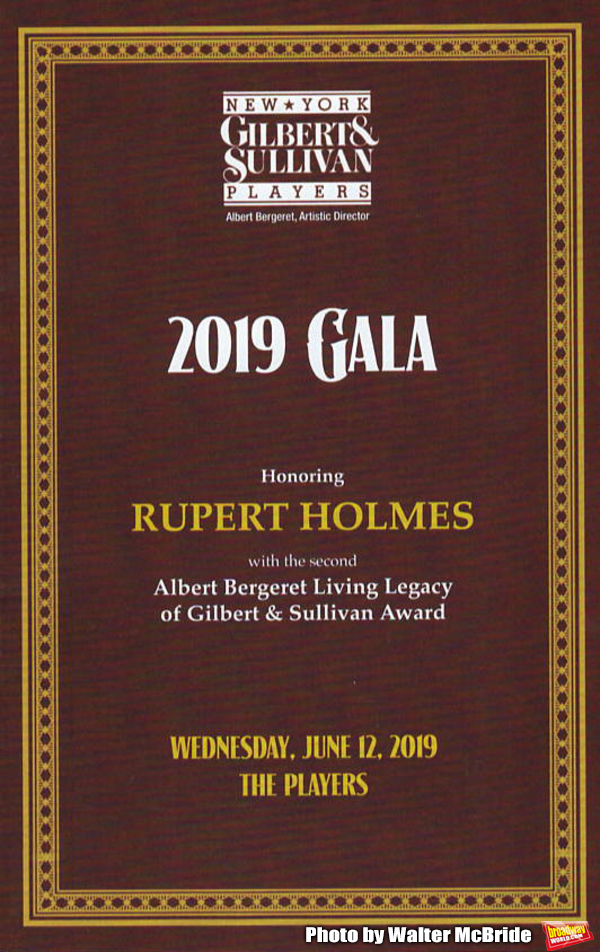 Photo Coverage: The New York Gilbert and Sullivan Players Honor Composer Rupert Holmes 