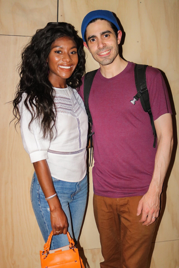Photo Flash: Helen Hunt, Laura Osnes and More Visit OKLAHOMA! Image