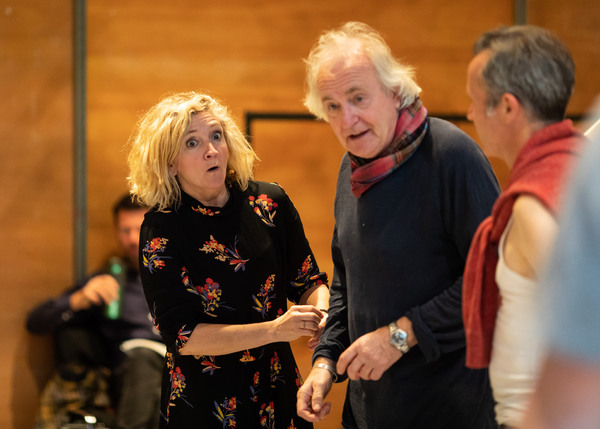 Photo Flash: Inside Rehearsal For NOISES OFF at Lyric Hammersmith Image