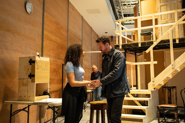 Photo Flash: Inside Rehearsal For NOISES OFF at Lyric Hammersmith Image