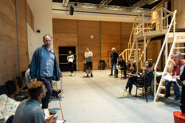 Photo Flash: Inside Rehearsal For NOISES OFF at Lyric Hammersmith 