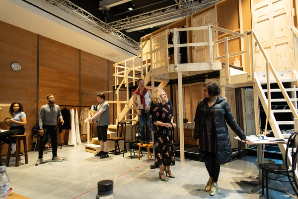 Photo Flash: Inside Rehearsal For NOISES OFF at Lyric Hammersmith Image