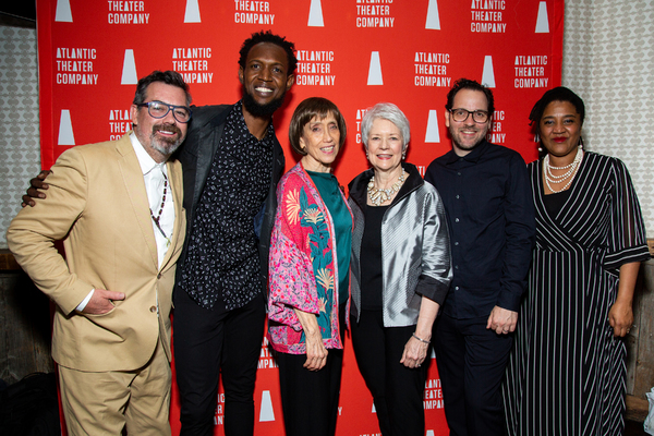 Duncan Sheik, Chris Walker, Susan Birkenhead, Sue Monk Kidd, Sam Gold, Lynn Nottage Photo