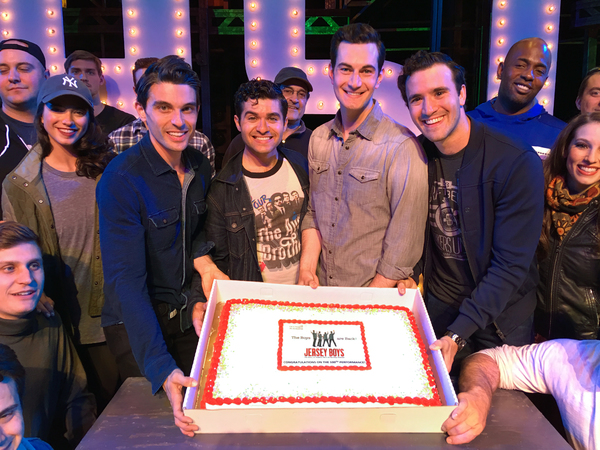 Photo Flash: JERSEY BOYS Celebrates Milestone 100th Performance on Ogunquit Stage Image