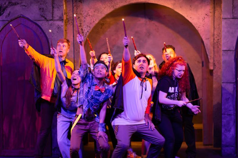 Photo Flash: PUFFS OR: SEVEN INCREASINGLY EVENTFUL YEARS AT A CERTAIN SCHOOL OF MAGIC At PowPAC Theatre 