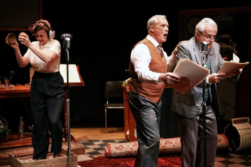 Review: The Days of Radio Plays Are Recreated in MURDER ON THE WIRELESS Image