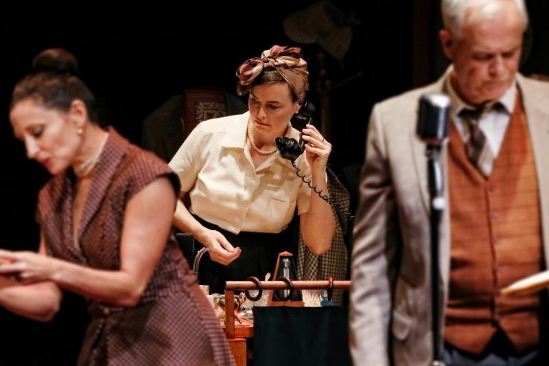 Review: The Days of Radio Plays Are Recreated in MURDER ON THE WIRELESS Image