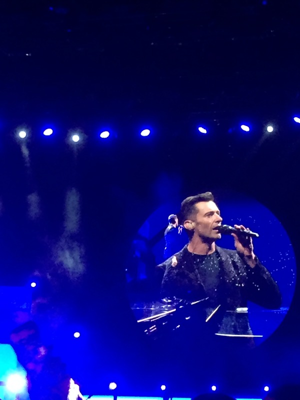 HUGH JACKMAN THE MAN THE MUSIC THE SHOW at THE LONDON O2 ARENA Image