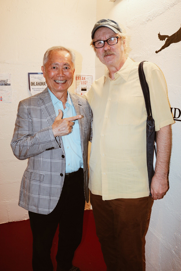 Photo Flash: George Takei Visits OKLAHOMA! Image