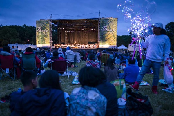 Photo Flash: The New York Philharmonic Visit NYC Parks In Summer Series! 