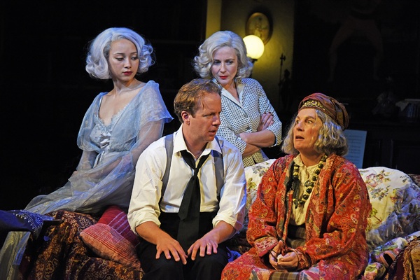 Emma Naomi, Geoffrey Streatfeild, Lisa Dillon and Jennifer Saunders Photo