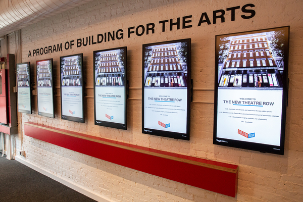 Photo Flash: Go Inside the Dedication Ceremony of the Renovated Theatre Row! 