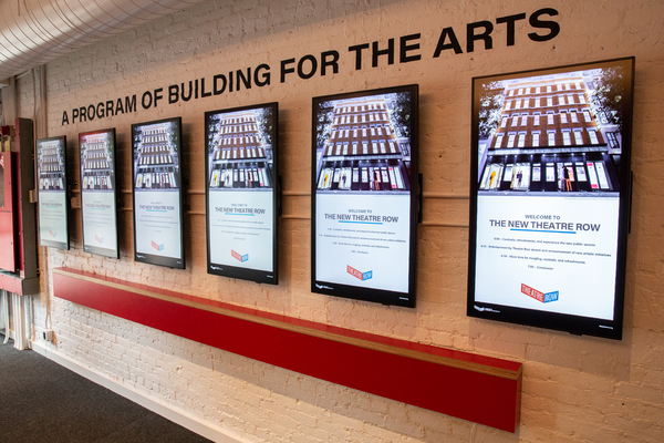 Photo Flash: Go Inside the Dedication Ceremony of the Renovated Theatre Row! Image