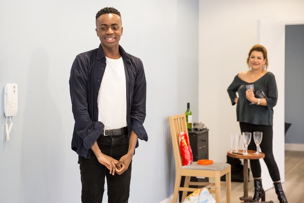 Photo Flash: In Rehearsal with DARK SUBLIME Image