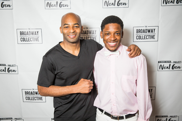 Brandon Victor Dixon, Marsalis Causey Photo