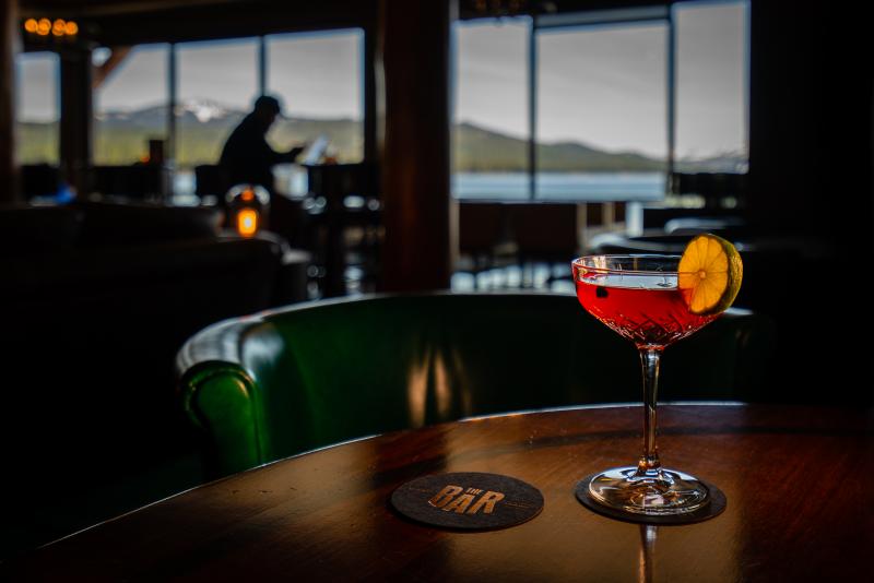 Marinas Menu & Lifestyle: SHORE LODGE in McCall Idaho and their Huckletini Cocktail 