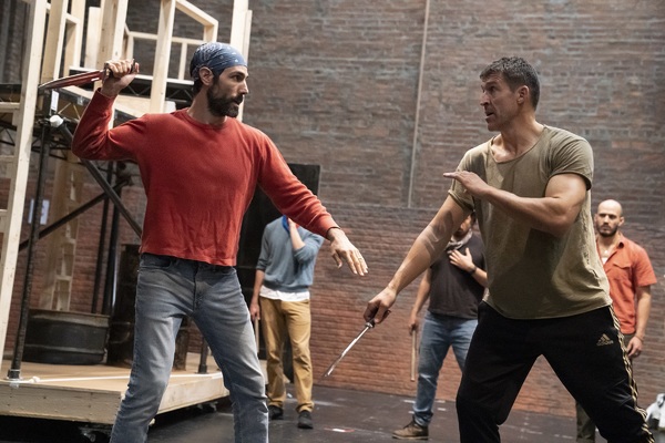 Photo Flash: In Rehearsal with The Public's CORIOLANUS Image