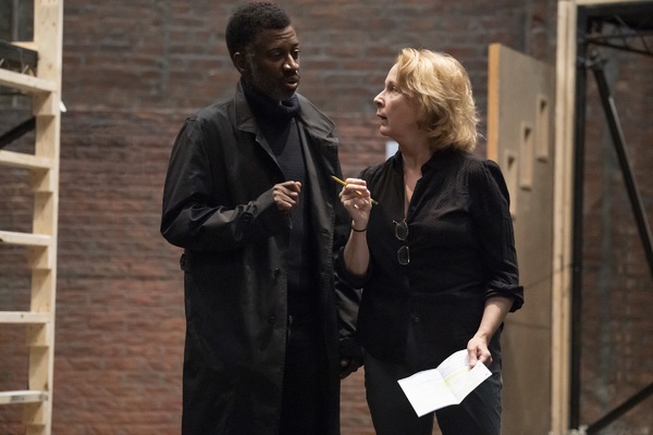 Photo Flash: In Rehearsal with The Public's CORIOLANUS Image