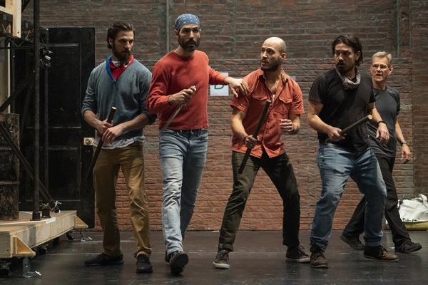 Photo Flash: In Rehearsal with The Public's CORIOLANUS Image