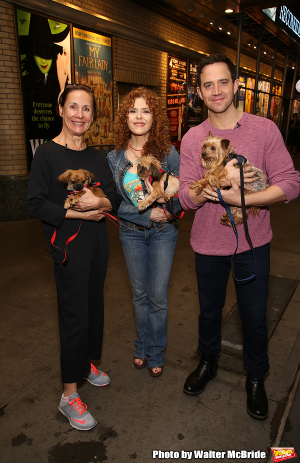 Exclusive Photo Coverage: Construction in Shubert Alley Leaves Broadway Barks Homeless for 2019 Image