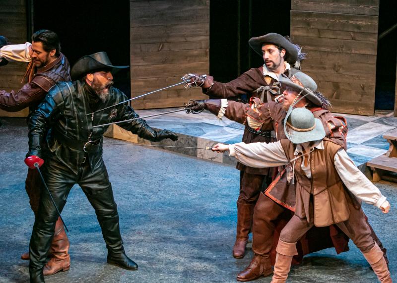 Review: Ken Ludwig's THE THREE MUSKETEERS at STNJ-A Rousing and Wonderful Show for Metro Audiences to Enjoy Image