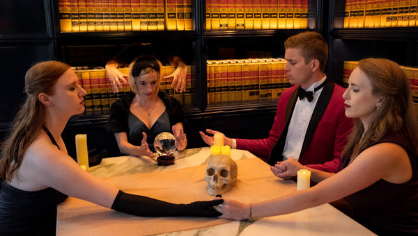 Photo Flash: High Stakes Productions Presents CLUED IN: AN IMPROVISED MURDER MYSTERY Image