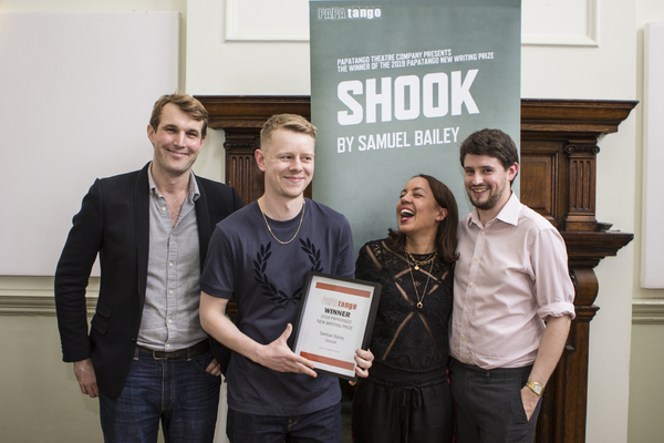 Photo Flash: Samuel Bailey Wins Eleventh Annual PAPAtango New Writing Prize Image
