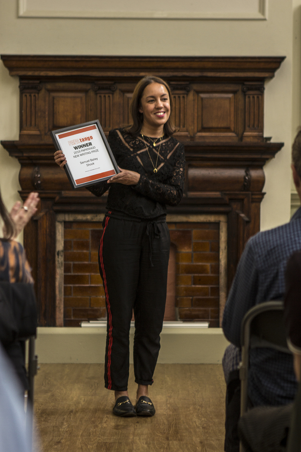 Photo Flash: Samuel Bailey Wins Eleventh Annual PAPAtango New Writing Prize Image
