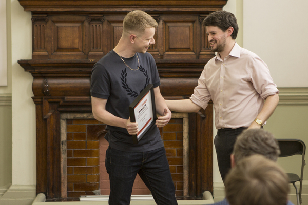 Photo Flash: Samuel Bailey Wins Eleventh Annual PAPAtango New Writing Prize Image