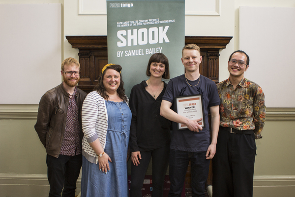 Photo Flash: Samuel Bailey Wins Eleventh Annual PAPAtango New Writing Prize Image