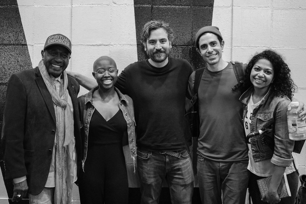 Photo Flash: Ben Vereen And Josh Radnor Stop By OKLAHOMA! Image
