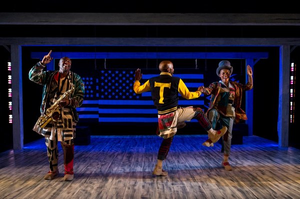 Photo Flash: AMERICAN V. 2.1: THE SAD DEMISE AND EVENTUAL EXTINCTION OF THE AMERICAN NEGRO at Barrington Stage Image