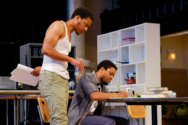 Photo Flash: In Rehearsal with Steppenwolf's TRUE WEST Image