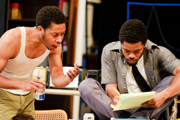 Photo Flash: In Rehearsal with Steppenwolf's TRUE WEST Image