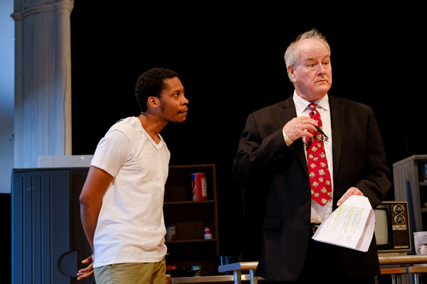 Photo Flash: In Rehearsal with Steppenwolf's TRUE WEST Image