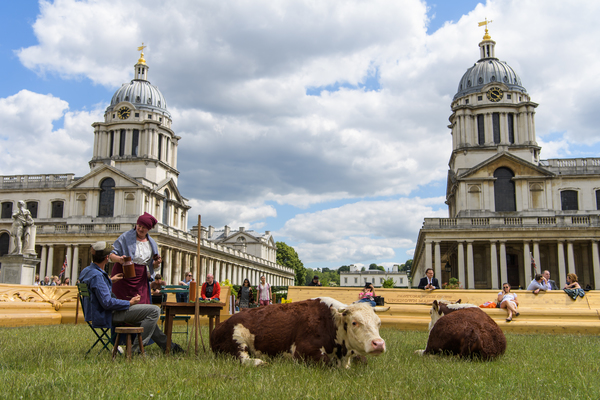 Photo Flash: Greenwich+Docklands International Festival Features PASTURE WITH COWS Image