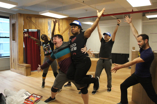 Photo Flash: Inside Rehearsals For TheatreWorksUSA's DOG MAN, THE MUSICAL 