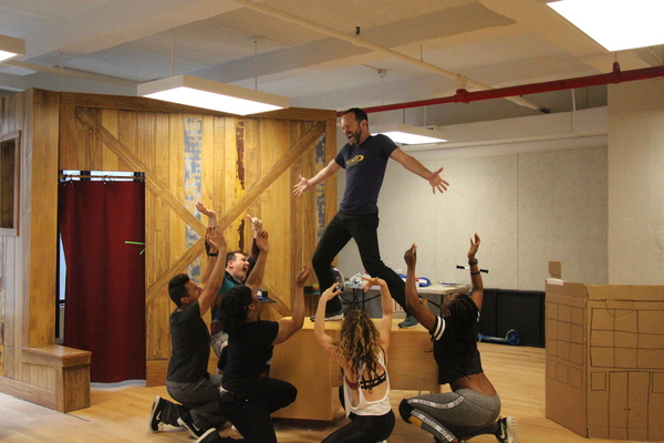 Photo Flash: Inside Rehearsals For TheatreWorksUSA's DOG MAN, THE MUSICAL 