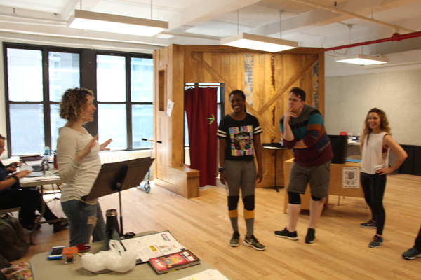 Photo Flash: Inside Rehearsals For TheatreWorksUSA's DOG MAN, THE MUSICAL 