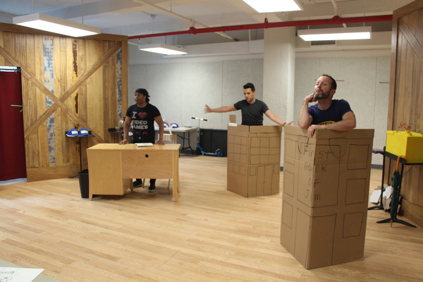Photo Flash: Inside Rehearsals For TheatreWorksUSA's DOG MAN, THE MUSICAL Image