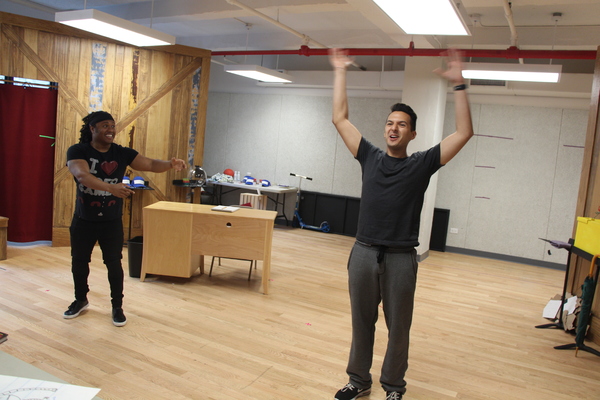 Photo Flash: Inside Rehearsals For TheatreWorksUSA's DOG MAN, THE MUSICAL 