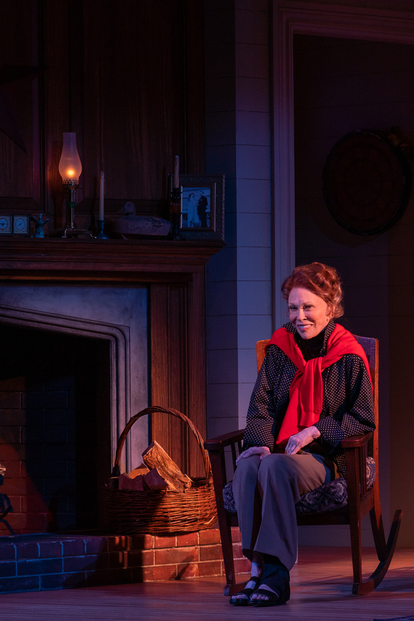 Photo Flash: Get A First Look At Faye Dunaway As Katharine Hepburn In TEA AT FIVE Image
