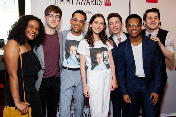 Andrew Barth Feldman and Jimmy Awards alumni Photo