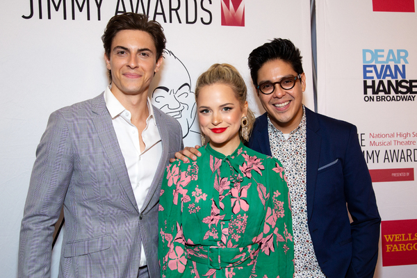 Derek Klena, Stephanie Styles, George Salazar Photo